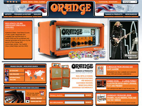 New website for Orange Amps